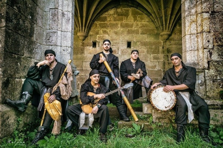 O grupo Mílson's promove á Ribeira Sacra no videoclip 'Este vaise' 