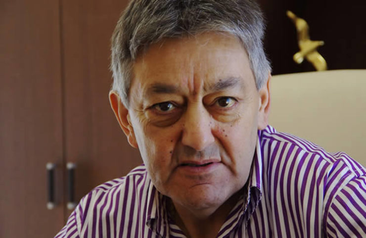 José Antonio Feijóo, alcalde de Baltar 