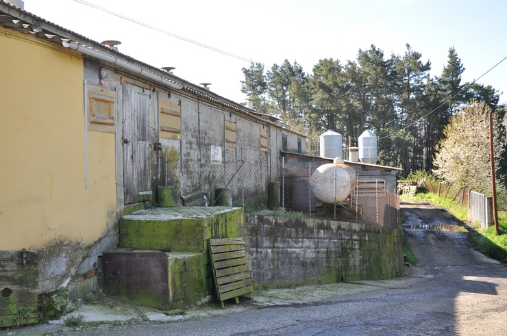 Granxa en Sarria (Lugo) na que se detectan casos de explotación laboral 