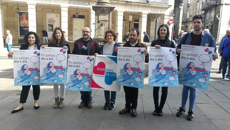 Queremos Galego convoca manifestación para o Día das Letras Galegas / Europa Press