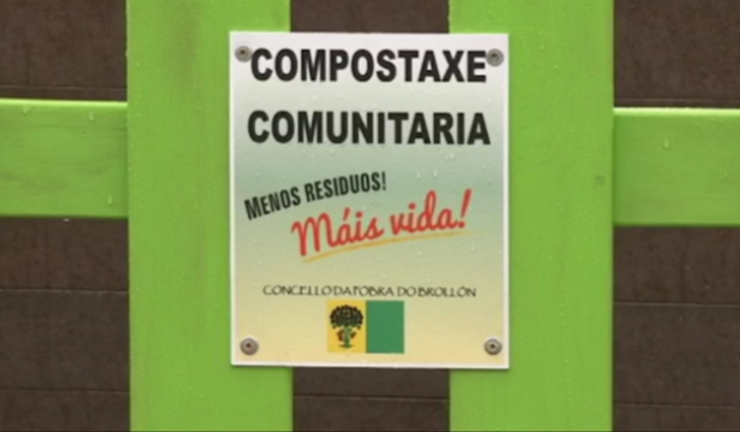 Lema compostaxe comunitaria. Fonte: Crtvg.es