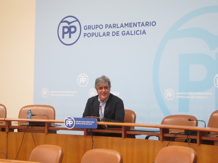 O portavoz parlamentario do PPdeG, Pedro Puy / Europa Press