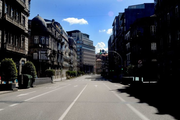 Vigo deserto / © Miguel Núñez.