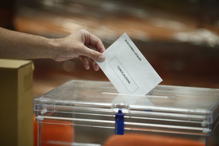 Voto nas eleccións 