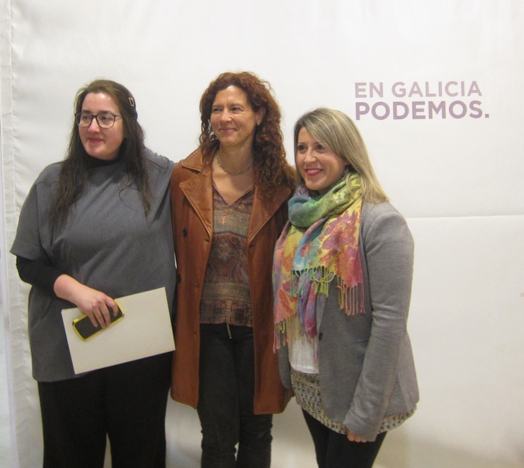 Natalia Prieto, Julia Torregrosa e Carmen Santos