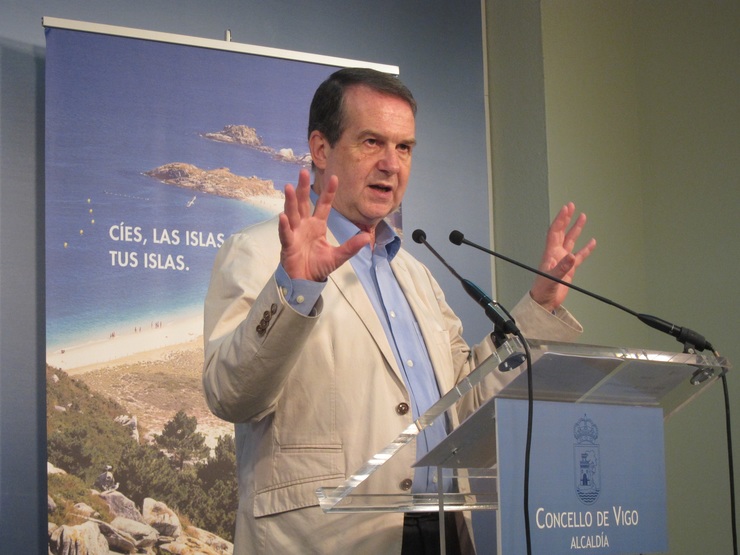 Abel Caballero en rolda de prensa