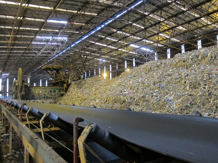Lixo para incinerar na planta de Sogama / Europa Press