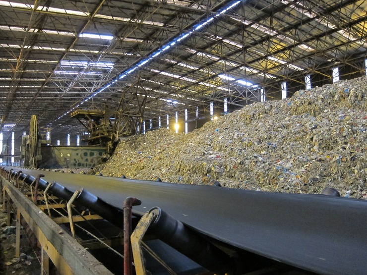 Lixo para incinerar na planta de Sogama / Europa Press