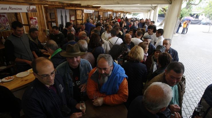 Mostra de Viños da Ribeira Sacra de Pantón 2017. Foto: Roberto Eireos