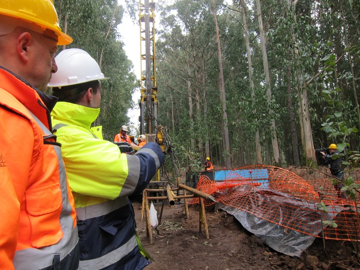 Alberto Lavandeira, de Atalaya Mining, empresa que quere explotar a mina de Touro