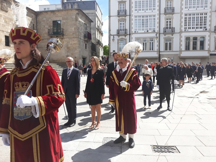 Ofrenda Antigo Reino de Galicia en Lugo 