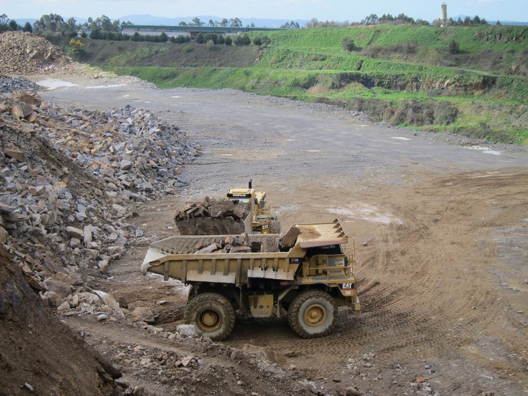 Terreos da mina de Touro 