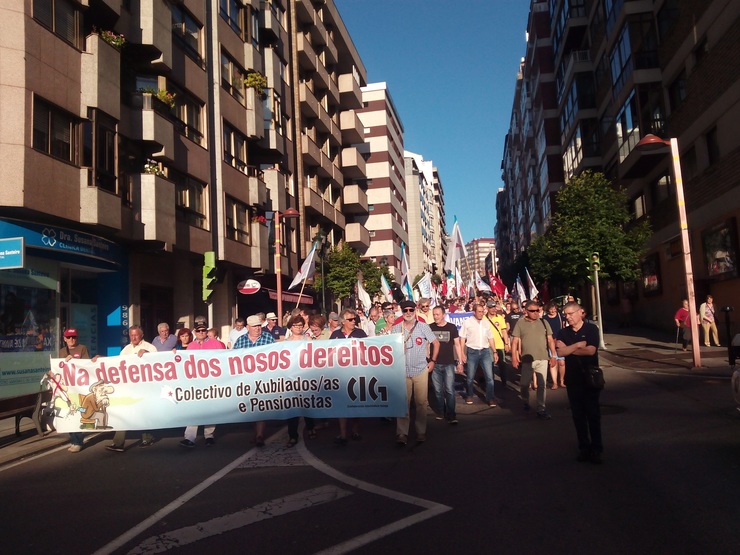 Manifestación da CIG en Vigo 