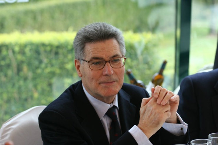 O político e primeiro reitor da UDC, José Luis Meilán Gil