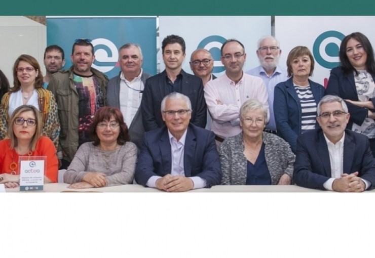 Dirixentes de Juntos Actúa que, en Galicia concorrerá ás municipais como Xuntos Actúa