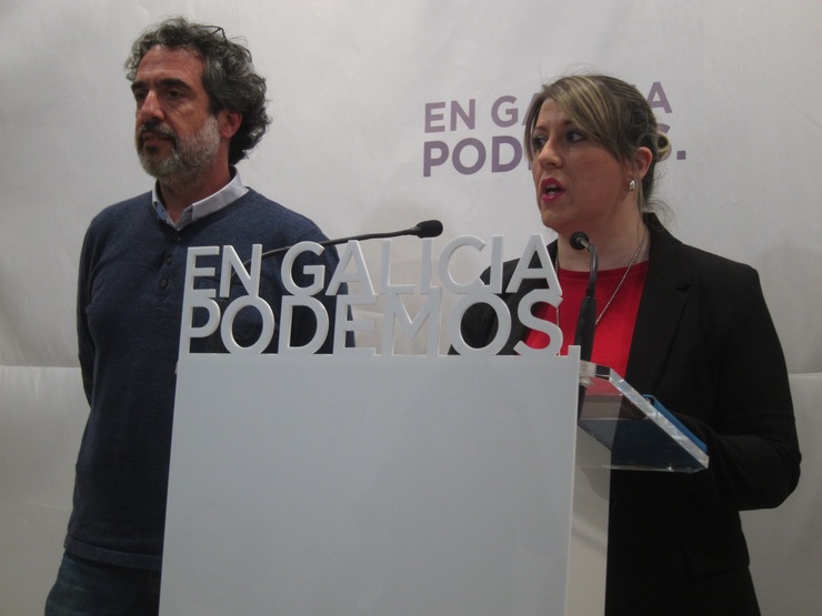 A secretaria xeral de Podemos Galicia, Carmen Santos / Europa Press