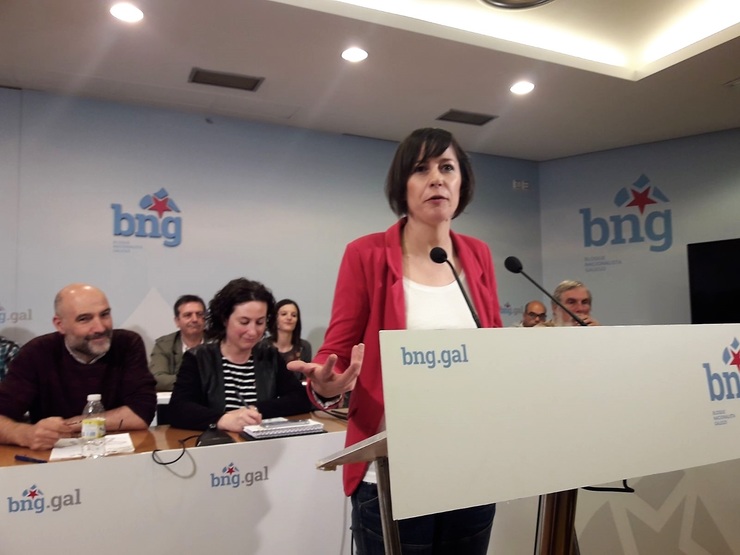 Ana Pontón, portavoz nacional do BNG 