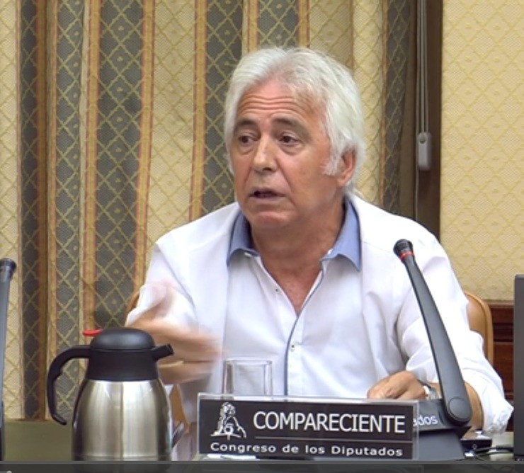 Interventor do tren de Angrois, Antonio Martín. CONGRESO 