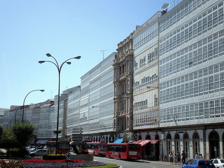 Avenida da Mariña, A Coruña 