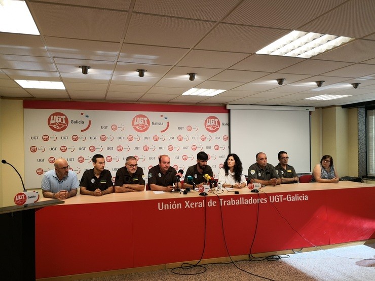 Rueda de prensa de axentes forestais e ambientais / Europa Press