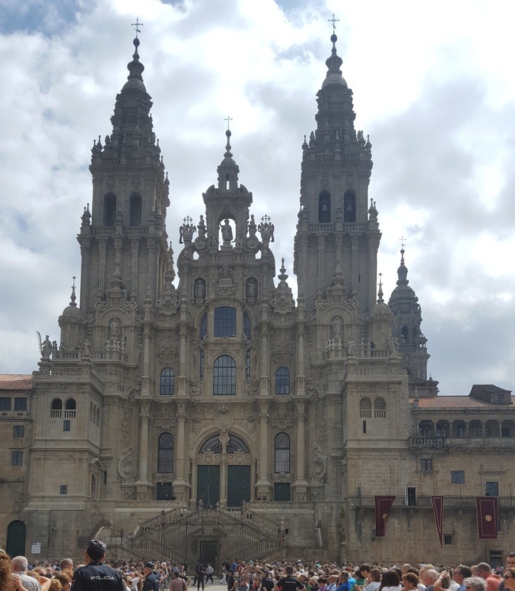 Catedral de Santiago no Día dá Patria Galega 