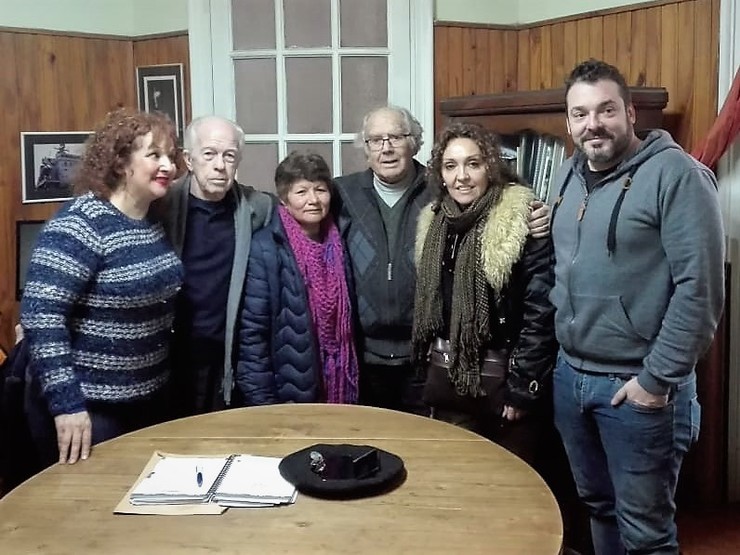 Encontro entre autoridades da Federación, socios, traballadores e o premio Nobel da Paz