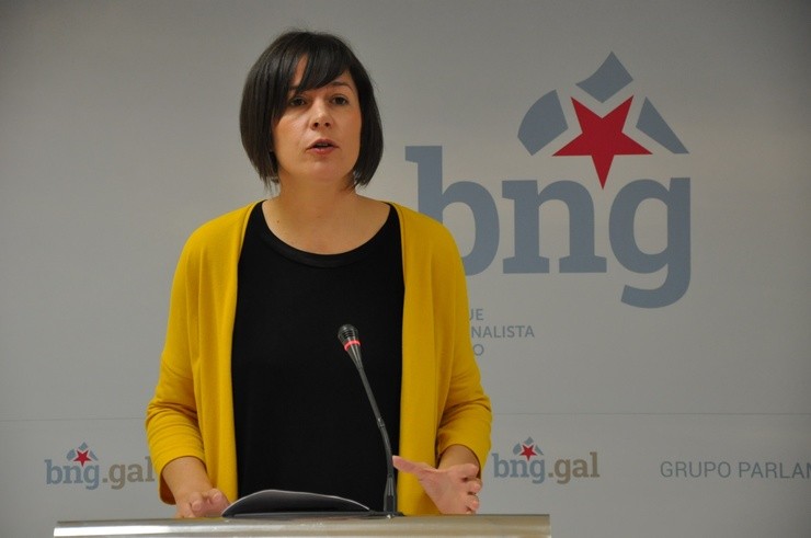 La portavoz nacional del BNG, Ana Pontón. REMITIDA 