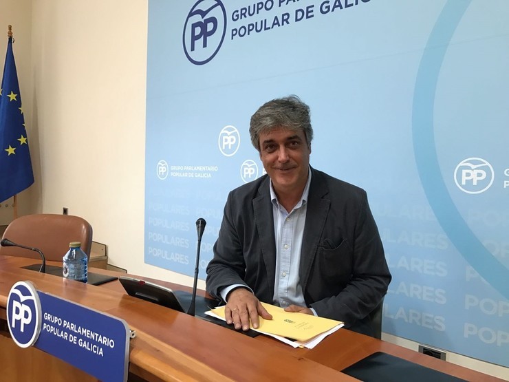 Pedro Puy, portavoz parlamentario do PPdeG / Europa Press