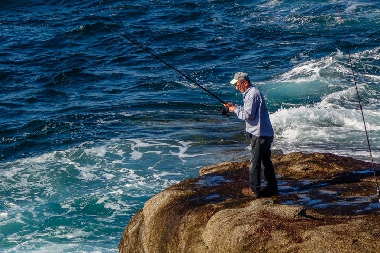 Pesca recreativa en Galicia / pxhere.com.