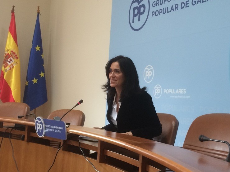 A viceportavoz parlamentaria do PPdeG, Paula Prado. Europa Press - Archivo 