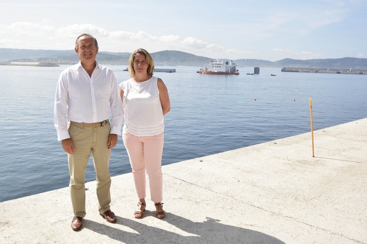 Enrique Losada, presidente do Porto. AUTORIDAD PORTUARIA DE A CORUÑA / Europa Press