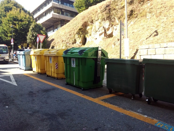 Colectores de lixo en Vigo 