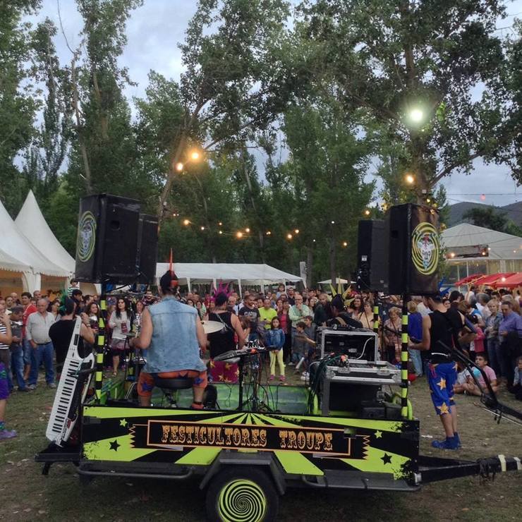 Ambiente festivo. Bacofesta 2017. Fonte: Concello A Rúa