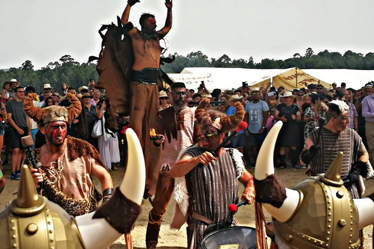 Romaría Vikinga de Catoira 2018.