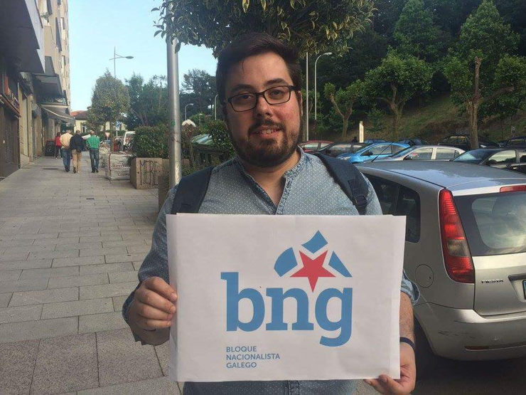 Xabier Pérez Igrexas, candidato do BNG en Vigo / flikcr BNG