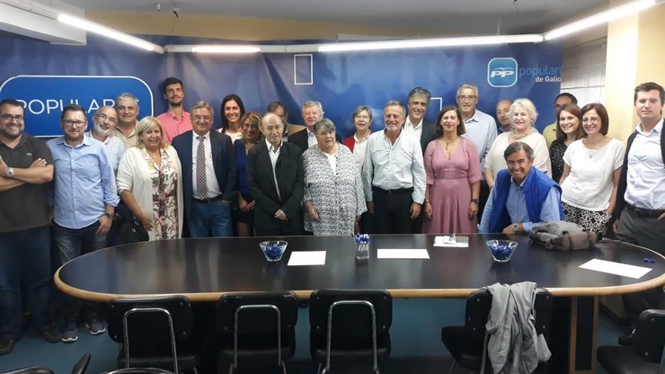 Comité electoral local do PP de Santiago. PP DE SANTIAGO / Europa Press