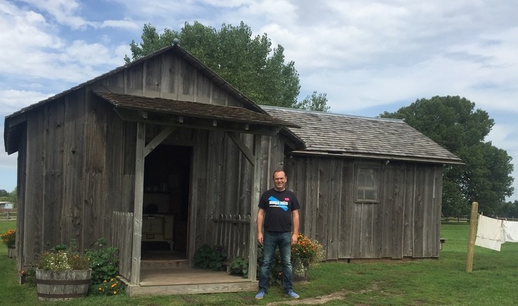 Na casiña da pradeira, en Ingalls Homestead