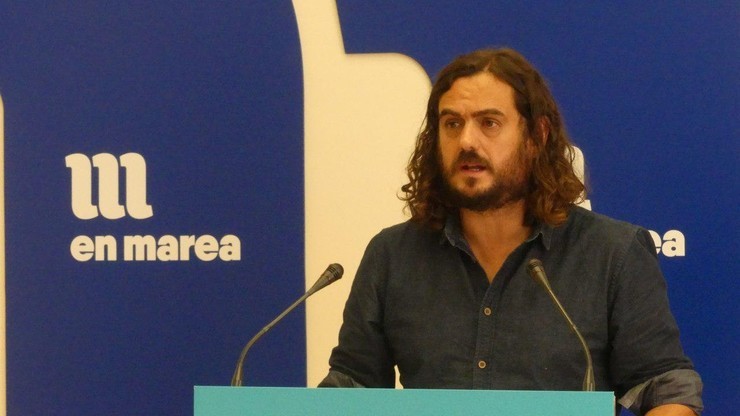Antón Sánchez, en rolda de prensa. EN MAREA 