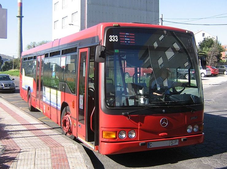 Autobús urbano da Coruña / MARC912374 - Arquivo