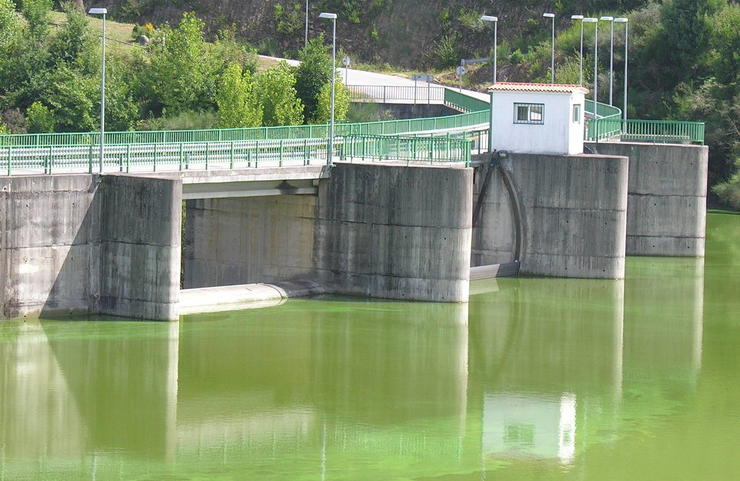 Encoro do río Umia, en Caldas de Reis / Luis Miguel Bugallo Sánchez.