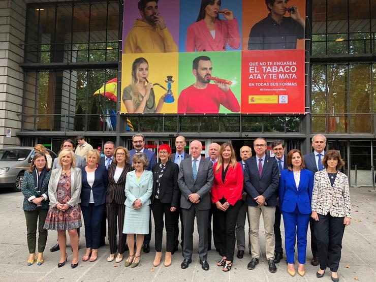 Ministra de Sanidade e Conselleiros das CCAA antes do Consello Interterritorial do Sistema Nacional de Saúde, 14 de outubro.. TWITTER/ @SANIDADGOB - Arquivo / Europa Press