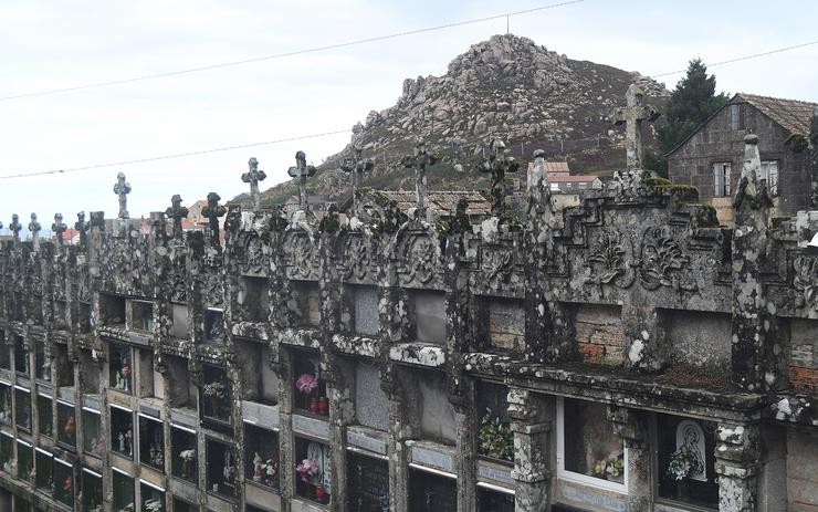 Cemiterio de Chandebrito, en Nigrán 