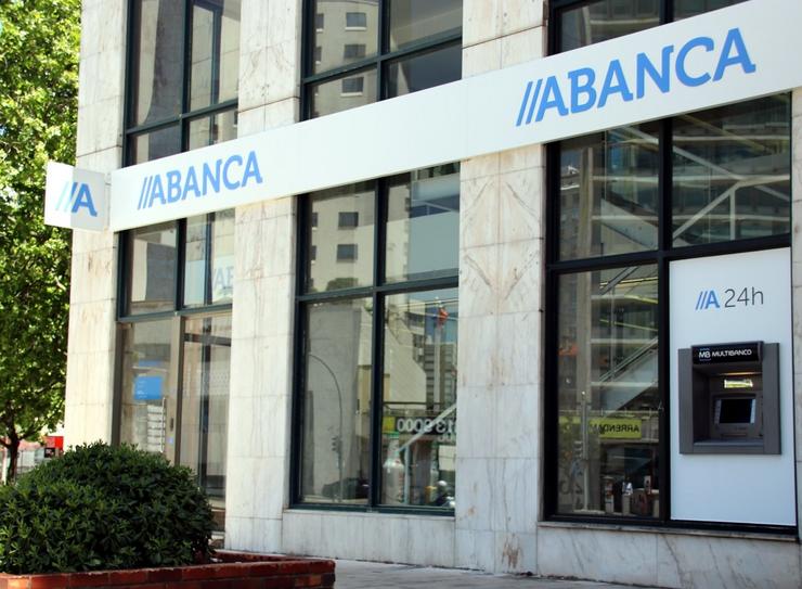 Oficina de Abanca.. ABANCA - Arquivo / Europa Press
