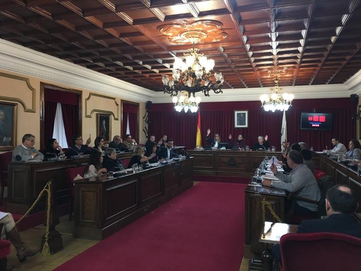 Pleno no Concello de Lugo. EUROPA PRESS - Arquivo