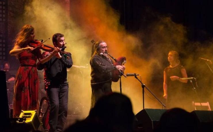 Actuación de Luar na Lubre nun dos seus concertos. CONCELLO DE LEÓN