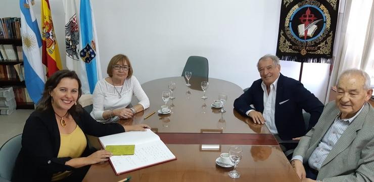 Ana Miranda visita Montevideo.. BNG / Europa Press