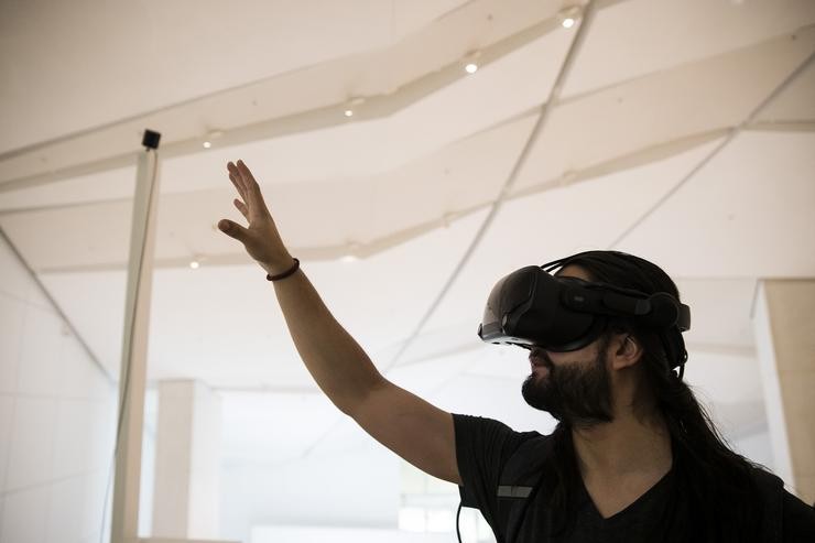 Realidade virtual na exposción 'Galicia, un relato non mundo'. XUNTA