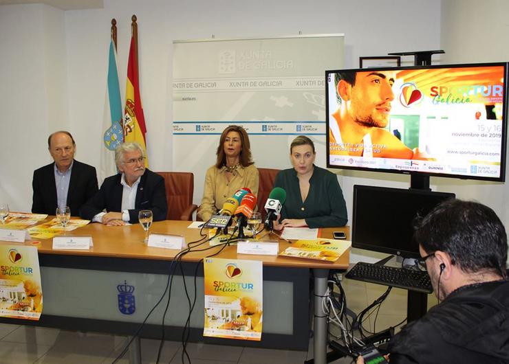 Presentación Sportur 2019. Fonte: Expourense
