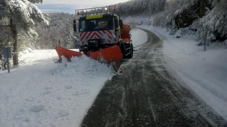 Neve na provincia de Lugo.. DEPUTACIÓN DE LUGO 