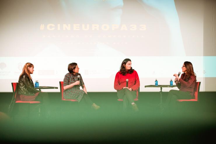 María Iniesta, Laura Seoane, María Núñez e Ángeles Huerta 